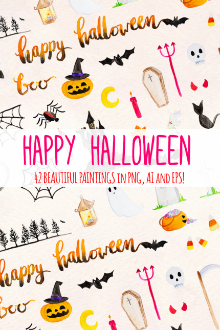 Kit Graphique #79669 Halloween Holidays Divers Modles Web - Logo template Preview