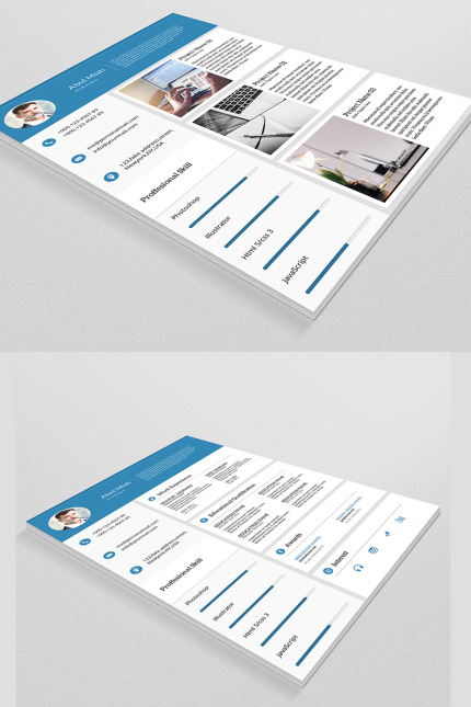 Kit Graphique #79700 Resume Cv Divers Modles Web - Logo template Preview