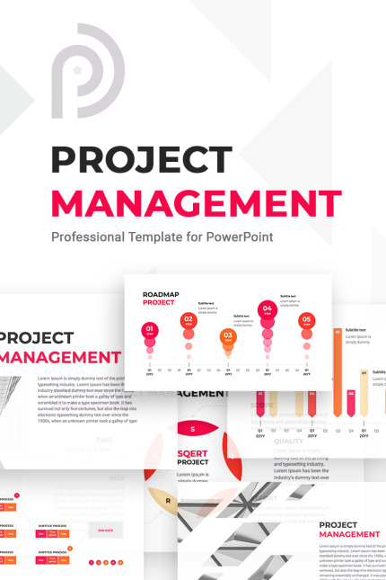 Kit Graphique #80055 Project Management Divers Modles Web - Logo template Preview