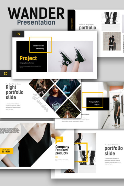 Kit Graphique #80074 Business Propre Divers Modles Web - Logo template Preview