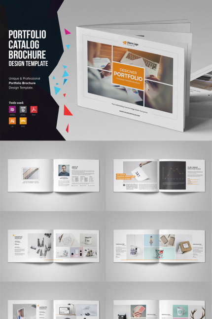 Kit Graphique #80109 Portfolio Brochure Divers Modles Web - Logo template Preview