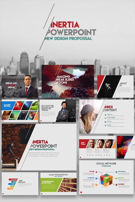 Kit Graphique #80164 Business Infographic Divers Modles Web - Logo template Preview