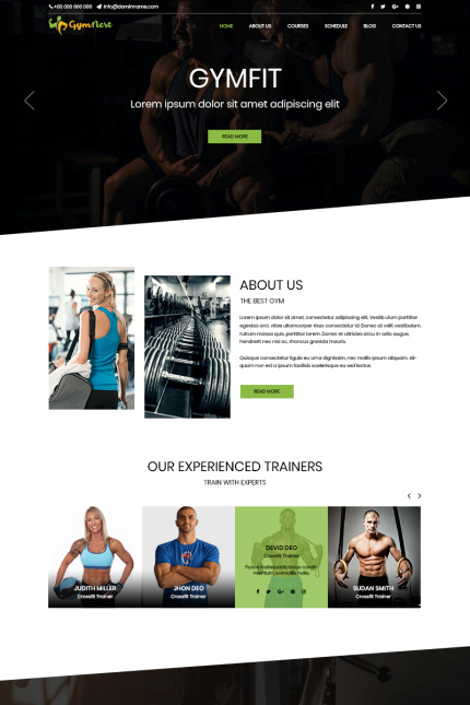 Kit Graphique #80193 Gym Fitness Divers Modles Web - Logo template Preview