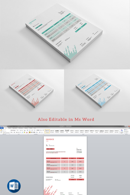 Kit Graphique #80327 Invoice Template Divers Modles Web - Logo template Preview