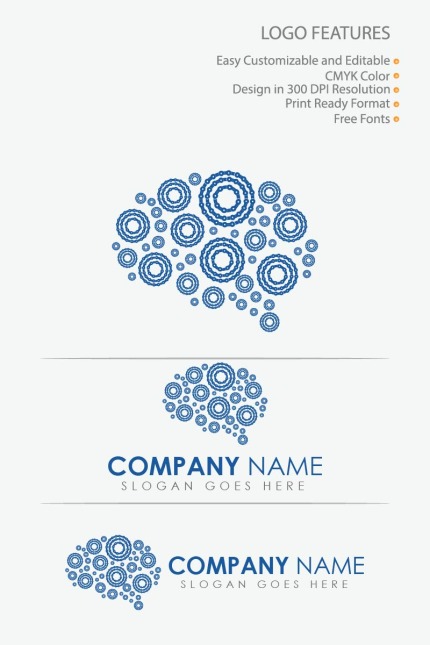 Kit Graphique #80568 Logo Cerveau Divers Modles Web - Logo template Preview