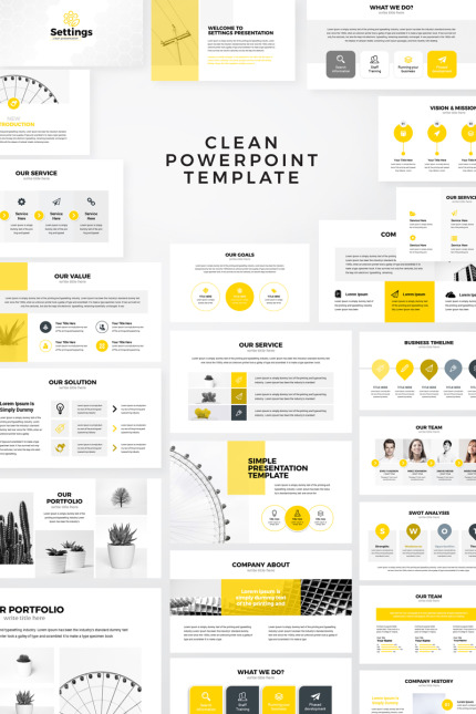 Kit Graphique #80613 Modern Powerpoint Divers Modles Web - Logo template Preview