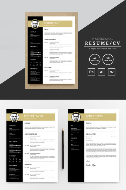 Kit Graphique #80826 Resume Cv Divers Modles Web - Logo template Preview