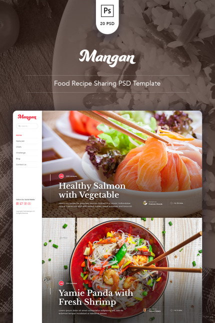 Kit Graphique #80833 Blog Chef Divers Modles Web - Logo template Preview