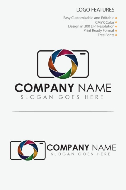 Kit Graphique #80847 Logo Photography Divers Modles Web - Logo template Preview