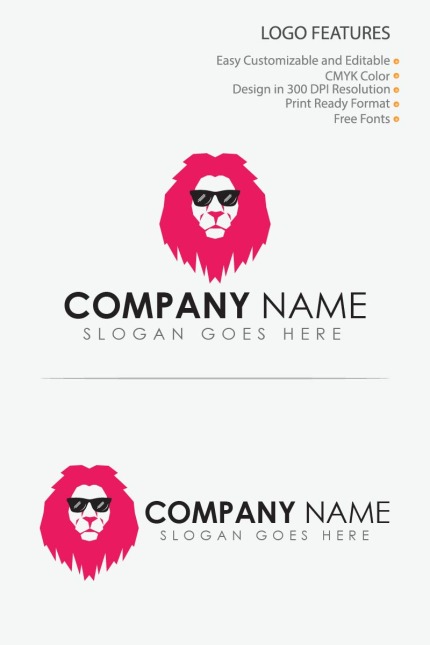 Kit Graphique #80857 Lion Logo Divers Modles Web - Logo template Preview