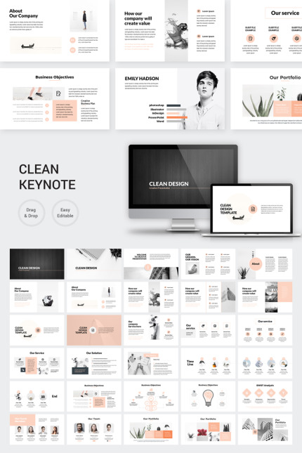 Kit Graphique #80870 Modern Keynote Divers Modles Web - Logo template Preview