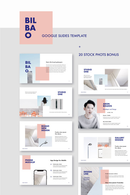 Kit Graphique #80912 Template Presentation Divers Modles Web - Logo template Preview