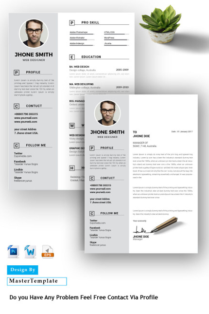 Kit Graphique #81285 Job Rsum Divers Modles Web - Logo template Preview