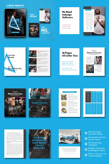 Kit Graphique #81342 Ebooktemplate Fitnessebook Divers Modles Web - Logo template Preview