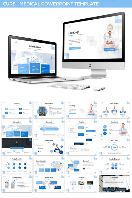 Kit Graphique #81827 Medical Sant Divers Modles Web - Logo template Preview