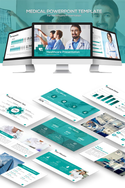 Kit Graphique #81864 Medical Healthcare Divers Modles Web - Logo template Preview