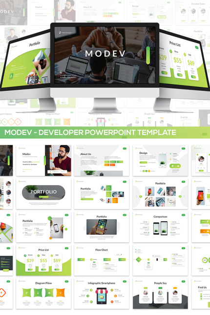 Kit Graphique #81922 Mobile Developer Divers Modles Web - Logo template Preview