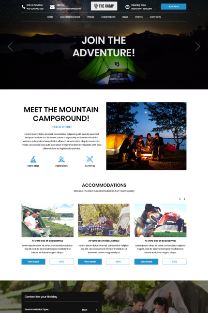 Kit Graphique #82206 Travel Camping Divers Modles Web - Logo template Preview
