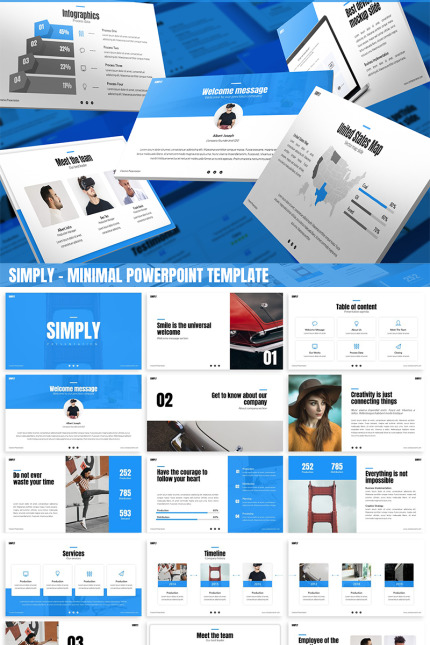 Kit Graphique #82224 Minimal Modern Divers Modles Web - Logo template Preview