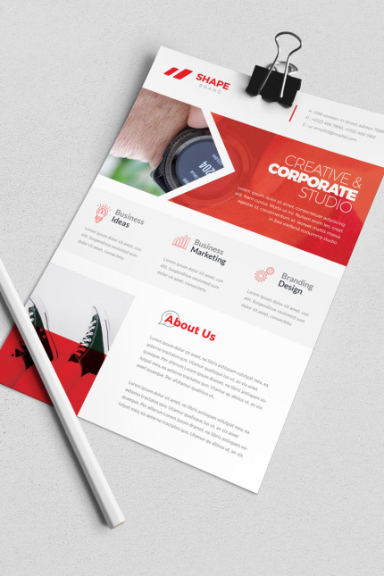 Kit Graphique #82272 Flyer Corporate Divers Modles Web - Logo template Preview