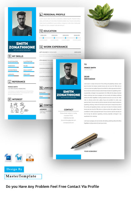 Kit Graphique #82409 Job Resume Divers Modles Web - Logo template Preview