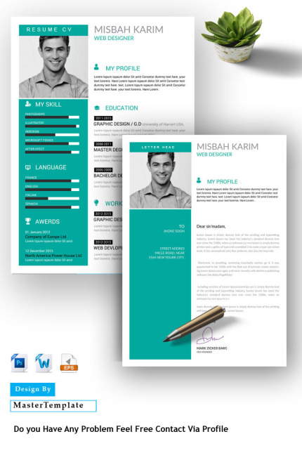 Kit Graphique #82428 Job Resume Divers Modles Web - Logo template Preview