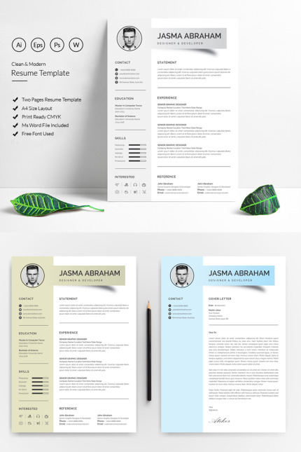 Kit Graphique #82441 Resume Cv Divers Modles Web - Logo template Preview