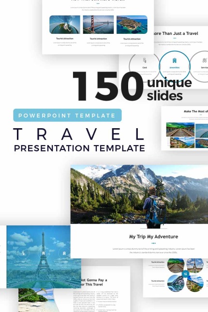 Kit Graphique #82507 Voyage Presentation Divers Modles Web - Logo template Preview