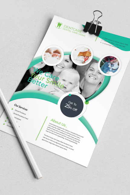 Kit Graphique #82517 Flyer Corporate Divers Modles Web - Logo template Preview