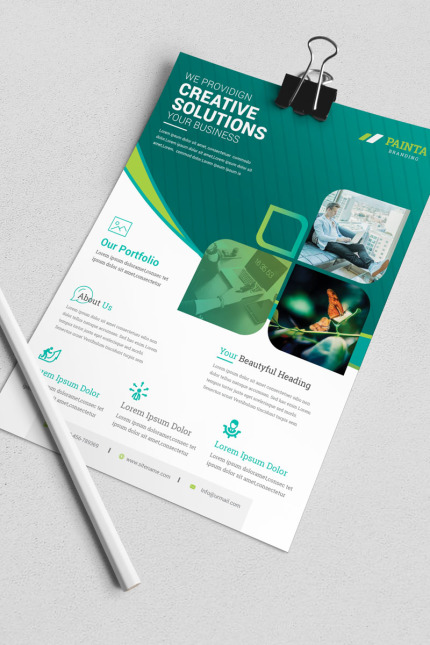 Kit Graphique #82519 Flyer Corporate Divers Modles Web - Logo template Preview