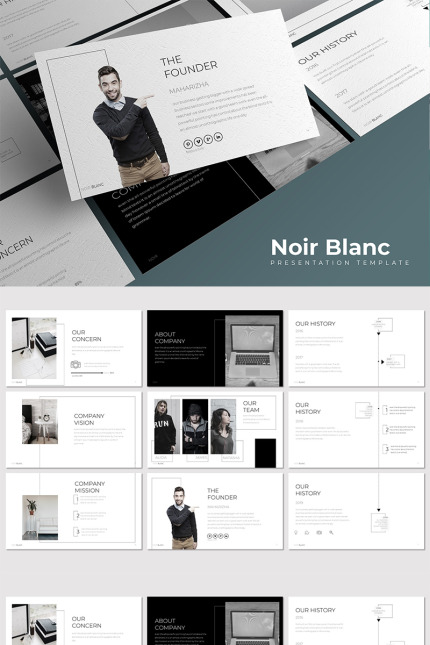 Kit Graphique #82899 Clean Creatif Divers Modles Web - Logo template Preview