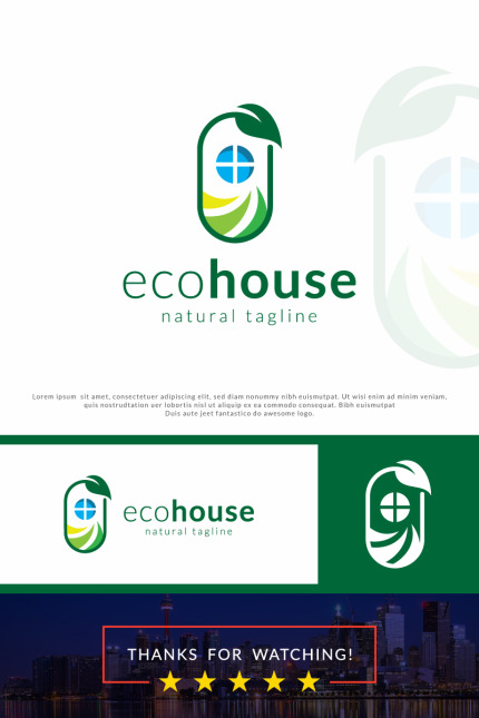 Kit Graphique #82931 Eco Ecological Divers Modles Web - Logo template Preview