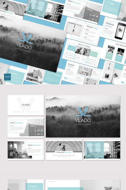 Kit Graphique #83037 Clean Creative Divers Modles Web - Logo template Preview