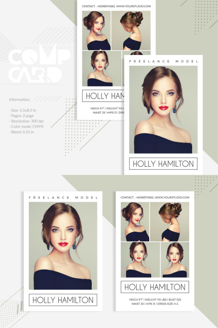 Kit Graphique #83225 Modeling Comp Divers Modles Web - Logo template Preview