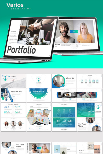 Kit Graphique #83318 Clean Creatif Divers Modles Web - Logo template Preview