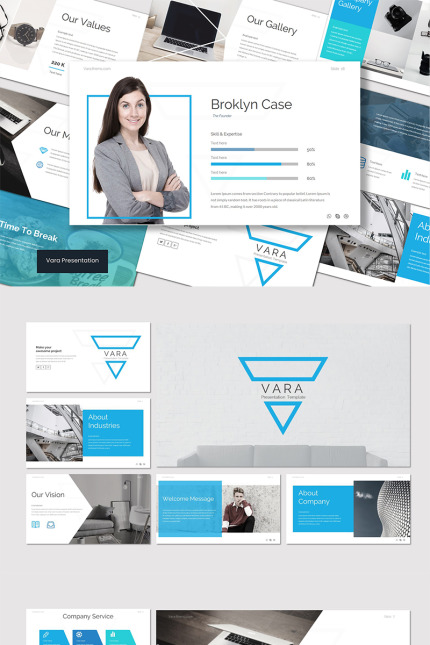 Kit Graphique #83456 Clean Creatif Divers Modles Web - Logo template Preview