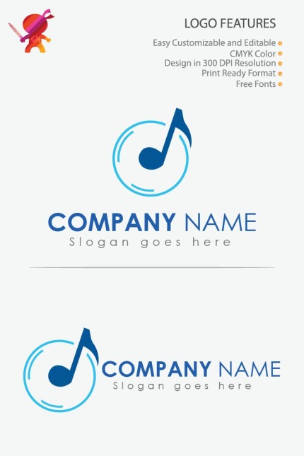 Kit Graphique #83558 Logo Music Divers Modles Web - Logo template Preview