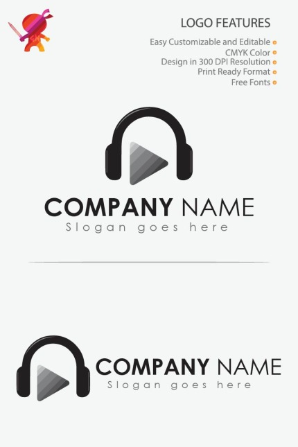 Kit Graphique #83562 Music Logo Divers Modles Web - Logo template Preview