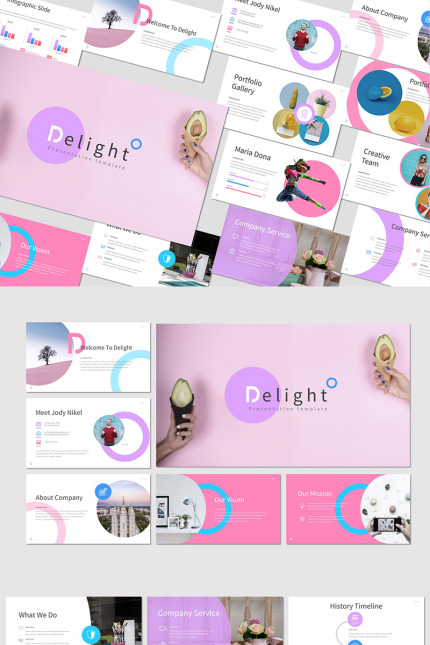 Kit Graphique #83585 Clean Creatif Divers Modles Web - Logo template Preview