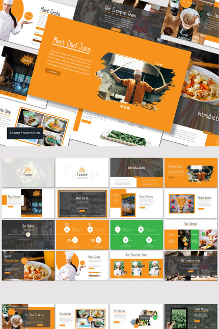 Kit Graphique #83682 Food Menu Divers Modles Web - Logo template Preview