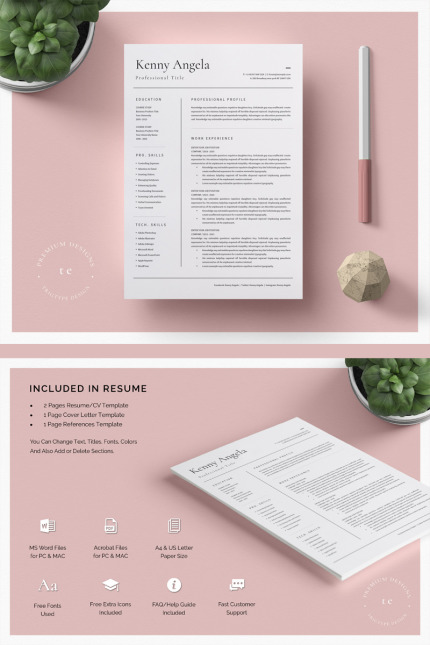 Kit Graphique #83979 Resume Template Divers Modles Web - Logo template Preview