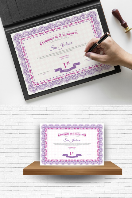 Kit Graphique #84052 Certificate Appreciation Divers Modles Web - Logo template Preview