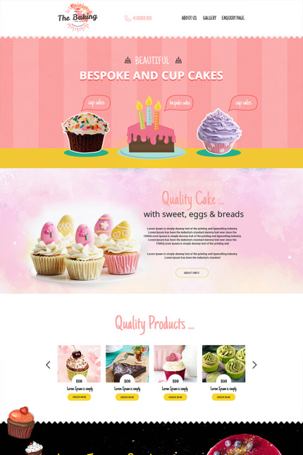 Kit Graphique #84144 Cake Boutique Divers Modles Web - Logo template Preview