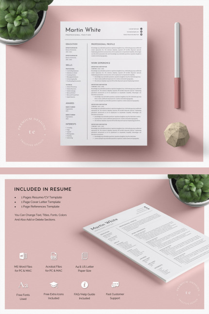 Kit Graphique #84145 Resume Template Divers Modles Web - Logo template Preview