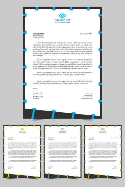 Kit Graphique #84182 Letterhead Business Divers Modles Web - Logo template Preview