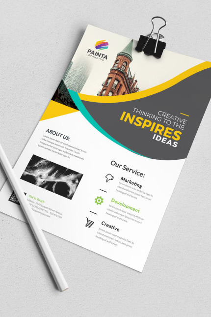 Kit Graphique #84190 Flyer Corporate Divers Modles Web - Logo template Preview