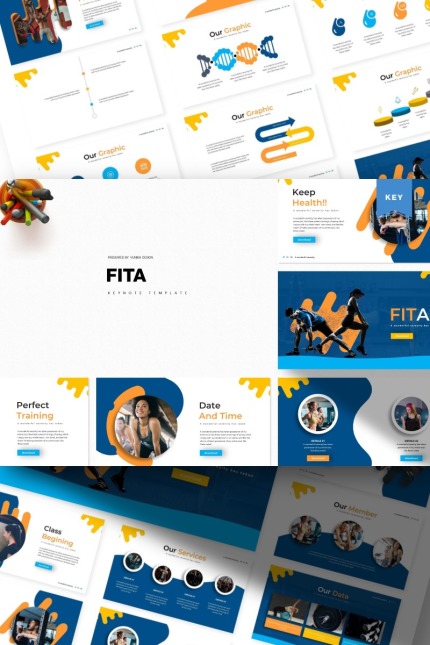 Kit Graphique #84274 Fit Training Divers Modles Web - Logo template Preview