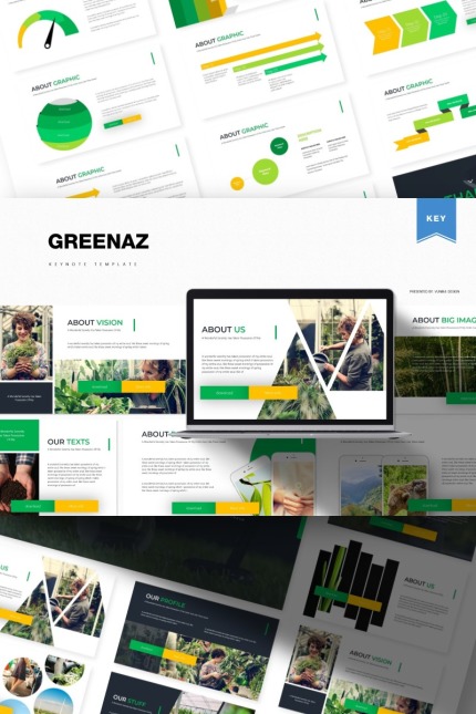 Kit Graphique #84288 Green Nature Divers Modles Web - Logo template Preview