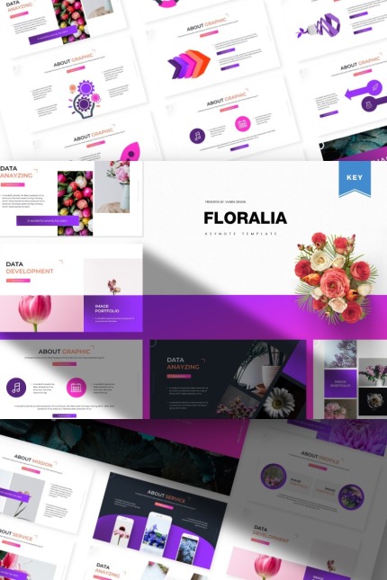 Kit Graphique #84294 Floral Illustration Divers Modles Web - Logo template Preview