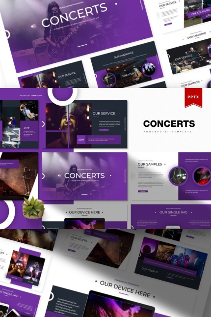 Kit Graphique #84327 Concert Musique Divers Modles Web - Logo template Preview